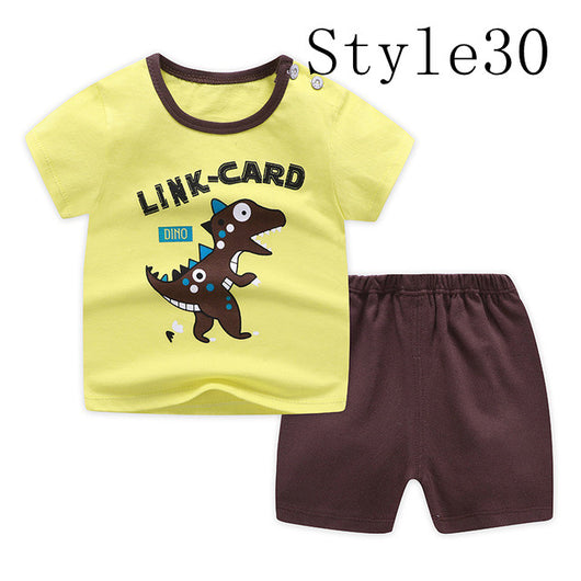 Traje Infantil de Algodón con Manga Corta - Image 3