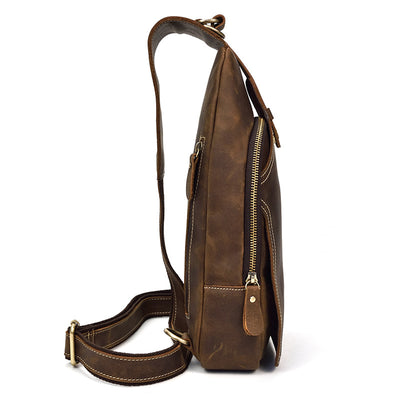 Bolsa Mensajero de Cuero para Hombre - Estilo Profesional - Image 3