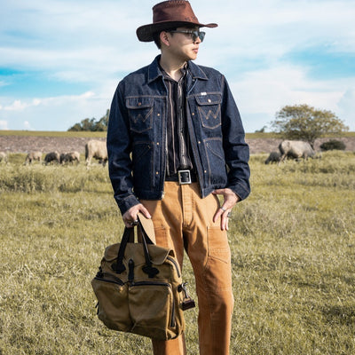 Chaqueta Denim Retro Americana para Hombre