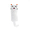 Gato Branco Emoji 11x5 Cm