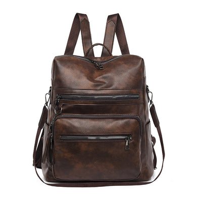 Mochila Casual de PU para Mujer - Gran Capacidad y Estilo Moderno - Image 4