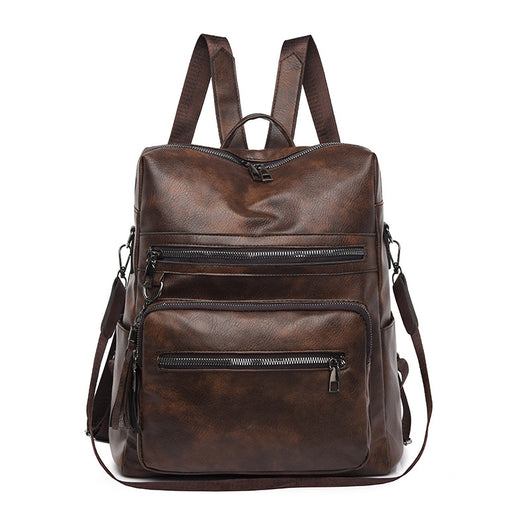 Mochila Casual de PU para Mujer - Gran Capacidad y Estilo Moderno - Image 4