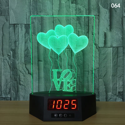 Lámpara LED Delfín 3D con Carga Inalámbrica - Luz Nocturna Brillante - Image 56