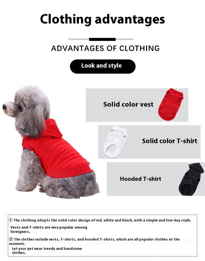 Sudadera Ligera con Capucha para Perros Pequeños - Primavera Verano - Image 24
