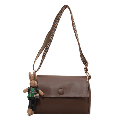 Bolso Bandolera Cuadrado Mini Retro Otoño-Invierno con Correa Ancha - Image 5