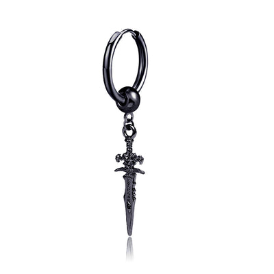 Aretes Vintage Personalizados para Hombre con Diseño de Flecha - Image 8