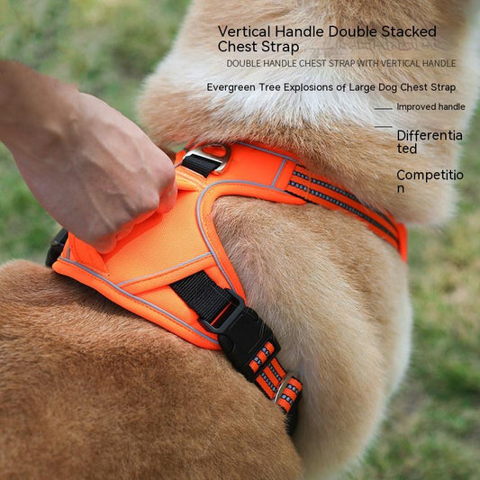 Arnés Deportivo Antiexplosión para Perros con Asa Vertical