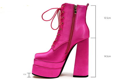 Botas de Tacón Grueso con Suela Reforzada - Estilo Chunky - Image 12