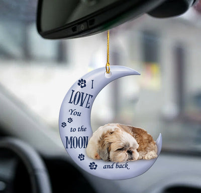 Adorno Colgante Perro Ángel Durmiendo - Decoración Acrílica para Hogar y Vehículo - Image 9