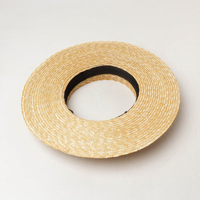 Sombrero de Paja con Ala Ancha Protección Solar - Image 4