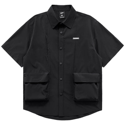 Camisa Casual Funcional con Múltiples Bolsillos para Hombre - Image 2