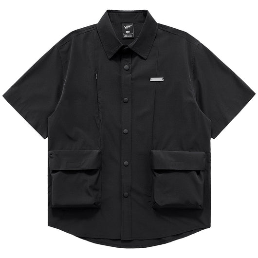 Camisa Casual Funcional con Múltiples Bolsillos para Hombre - Image 2