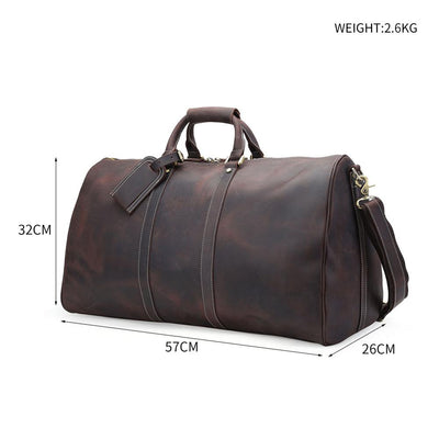 Bolsa Mensajero de Cuero Genuino para Hombre - Viajero Premium - Image 6