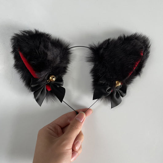Diadema de Orejas de Gato Suave y Adorable - Image 9