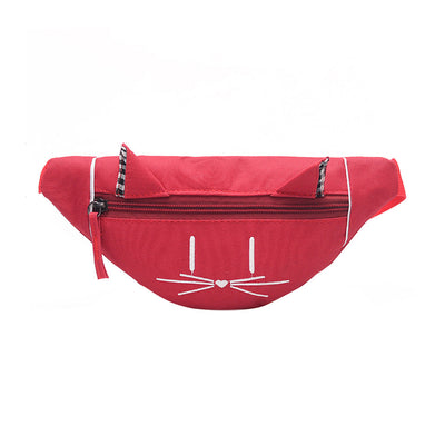 Bolsa Mensajera Minimalista Gato para Niños - Image 2
