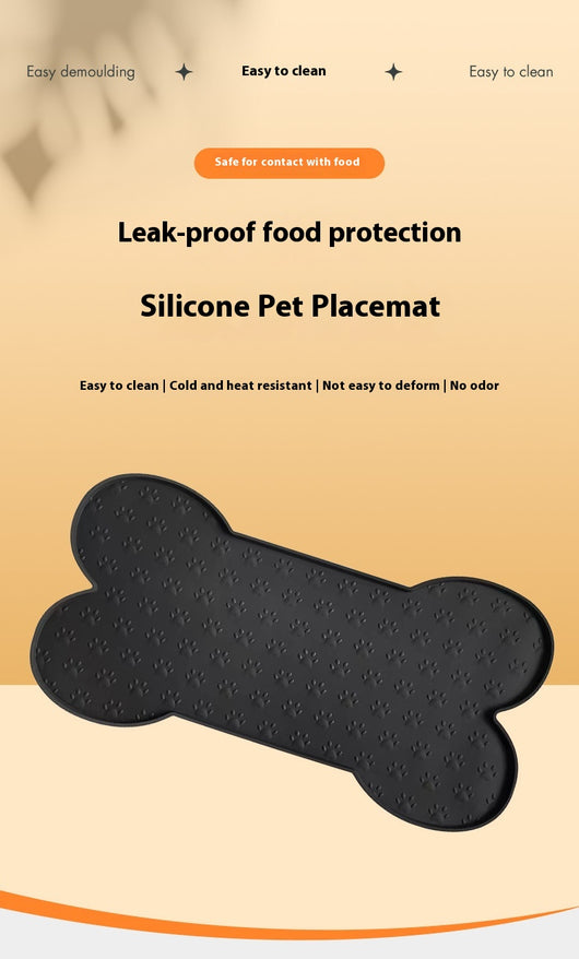 Tapete Comedero Antiderrames de Silicona para Mascotas - Image 8