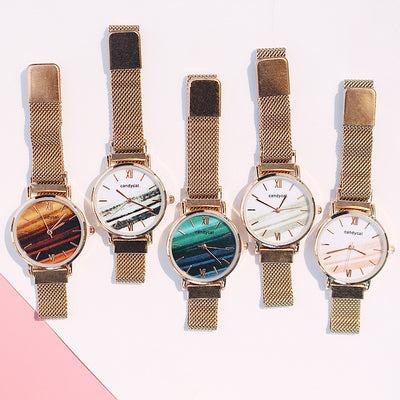 Reloj de Moda Retro con Diseño de Mármol para Mujer - Image 12
