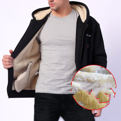 Sudadera Deportiva Premium para Hombre con Terciopelo de Cordero y Cashmira - Image 4