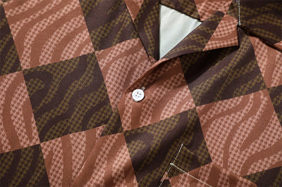 Camisa Cuadros Manga Corta Diamond para Hombre - Image 8