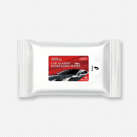Lenços Descontaminantes para Para-brisa - Eliminador de Película de Óleo