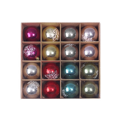 Bolas de Navidad Decorativas - Adornos para Árbol en Rojo, Oro, Plata y Azul - Image 38