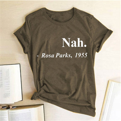 Playera Estampada para Mujer con Patrón de Dibujos Multicolor - Image 7