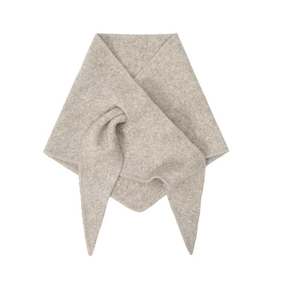Chal Triangular de Lana Tejida Estilo Coreano - Image 31