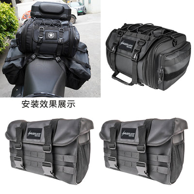 Bolsa Lateral Impermeable para Motocicleta - Equipaje de Viaje Resistente - Image 2