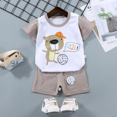Traje Corto de Algodón para Niño - Perfecto para el Verano - Image 9