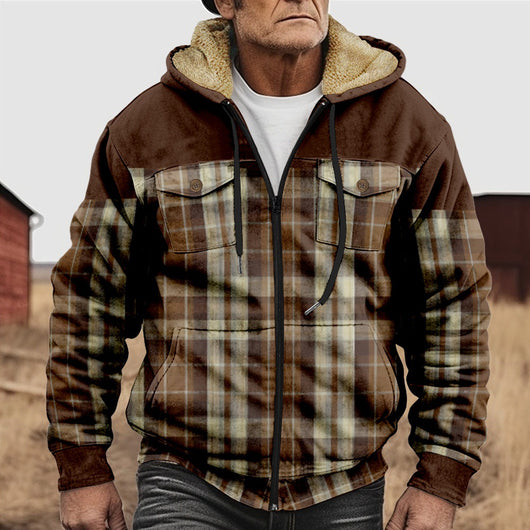 Chaqueta Polar Hombre con Cierre de Cremallera - Image 10