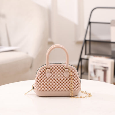 Bolso Transparente Estilo Coreano con Detalles Calados - Image 6