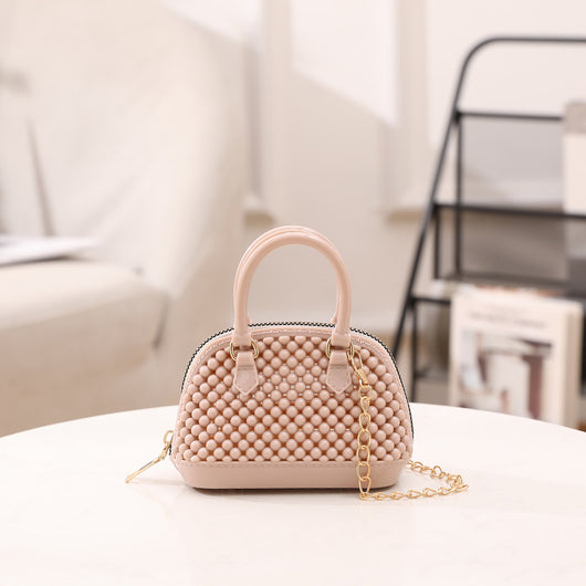 Bolso Transparente Estilo Coreano con Detalles Calados - Image 6