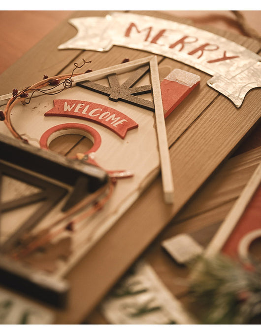 Adornos Navideños de Madera - Casitas Decorativas - Image 16