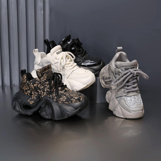 Zapatillas Deportivas Plataforma Mujer - Versátiles y Cómodas