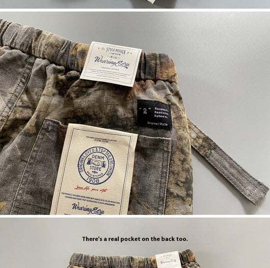 Shorts Camuflaje Rama Seca Hoja de Arce para Hombre - Image 16