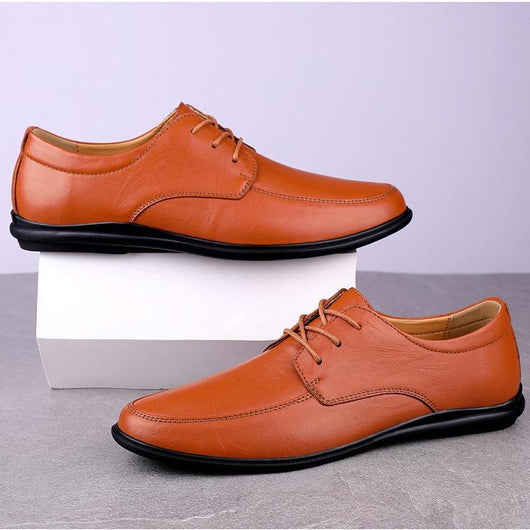 Zapatos Casuales de Cuero para Hombre con Suela Suave - Image 13