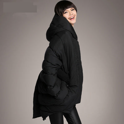 Capa Abrigo Hoodie Suelta con Bolsillos para Mujer - Image 9