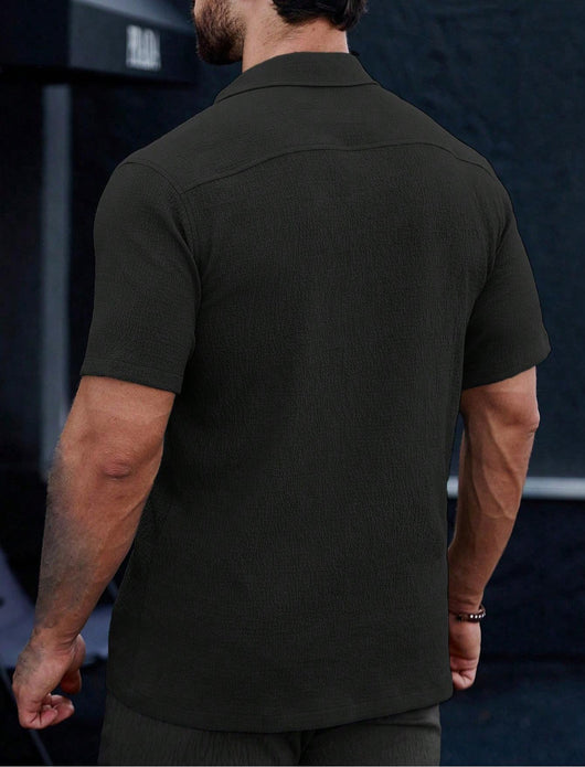 Camisa Semiformal Transpirable Antiarrugas para Hombre - Image 13