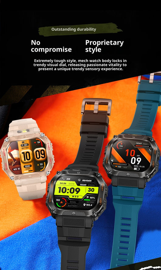 Reloj Inteligente con Llamadas Bluetooth, Monitor de Frecuencia Cardíaca y Sueño - Image 14