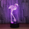Lámpara de Mesa 3D con Control Remoto y Luces LED Táctiles Multicolor