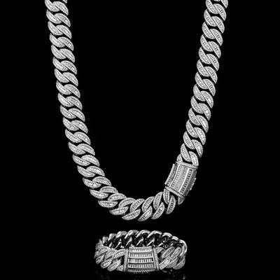Cadena Cubana Miami 15mm-20mm Chapada en Oro Real con Cierre Tipo Buckle - Image 49
