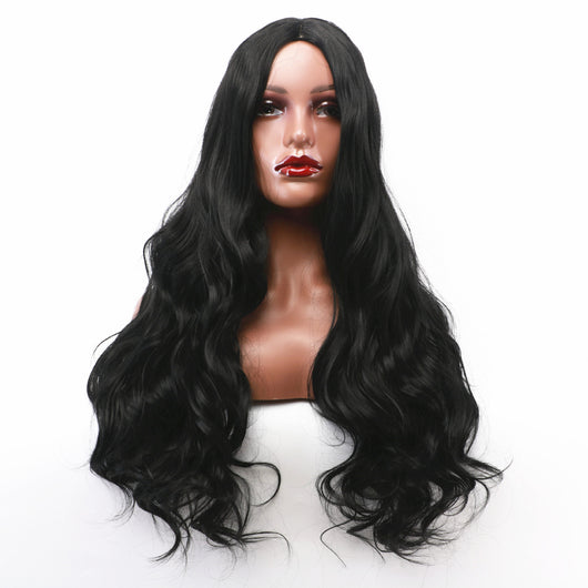 Peluca Ondulada Voluminosa para Mujer - Largo Medio con Ondas Grandes - Image 6