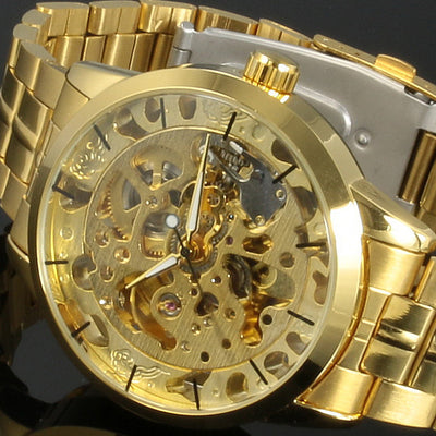 Reloj Automático de Acero para Hombre con Correa Metálica Clásico - Image 3