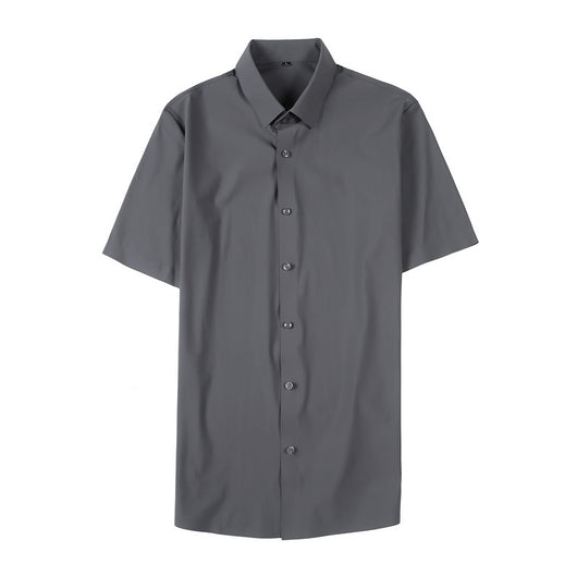 Camisa Deportiva Elástica de Manga Corta para Hombre - Image 7