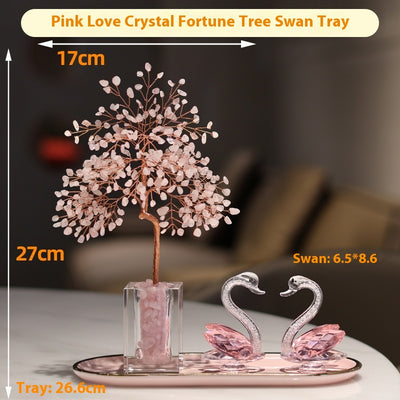 Mueble Decorativo Cisne de Cristal para TV, Vino y Mesita de Noche - Image 12