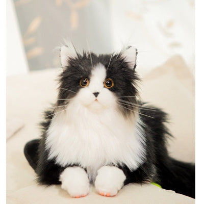 Gato de Peluche Realista - Juguete Suave para Niñas, Regalo Perfecto - Image 9