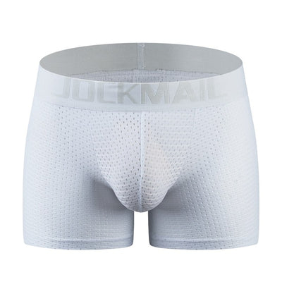 Calzoncillos Boxer Briefs de Malla Larga para Hombre HaleyChan Plus