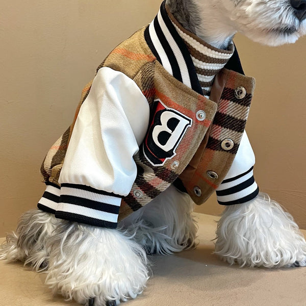 Abrigo Acolchado Invernal para Perros Pequeños - Schnauzer, Bichón, Shiba Inu y Razas Similares
