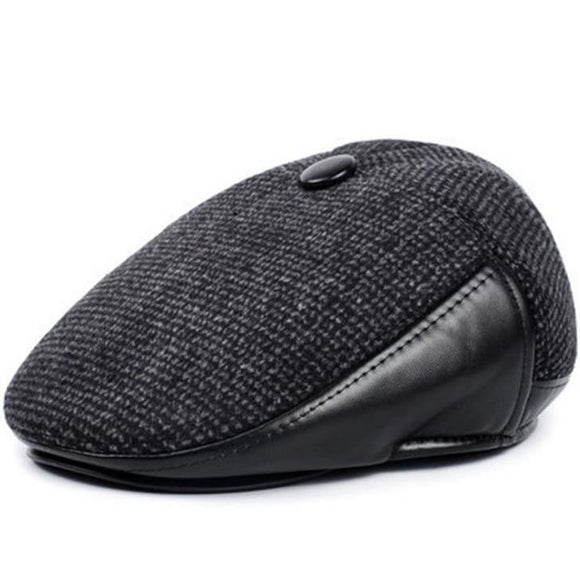 Gorra de Invierno Casual para Hombre con Visera