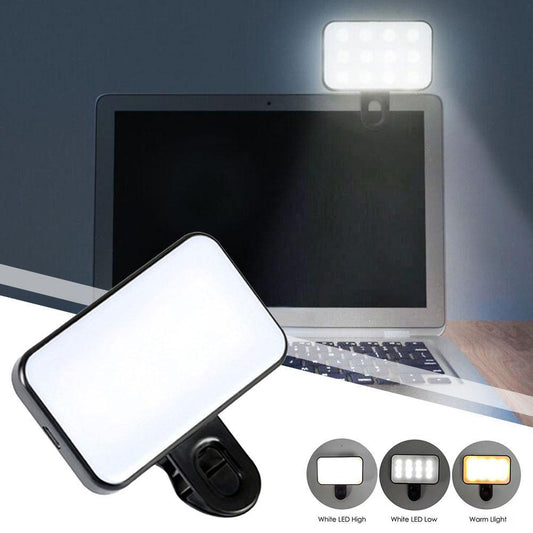 Luz LED de Relleno para Selfies y Videos en Móvil